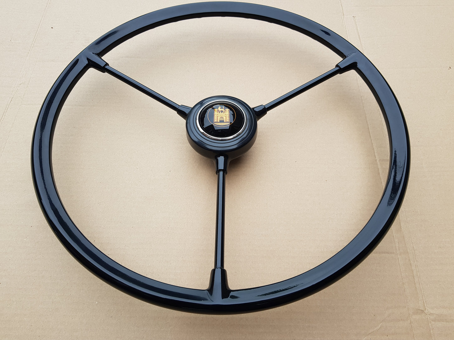Type 2 Deluxe Steering Wheel Wolfsburg Castle horn push