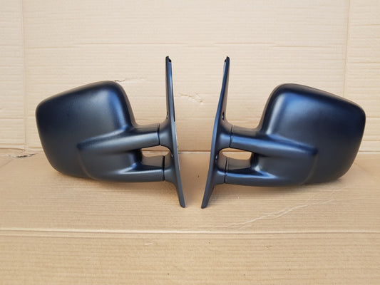 VW T4 Transporter Caravelle Cab Door Wing Mirror Matched Wide Symmetrical Pair
