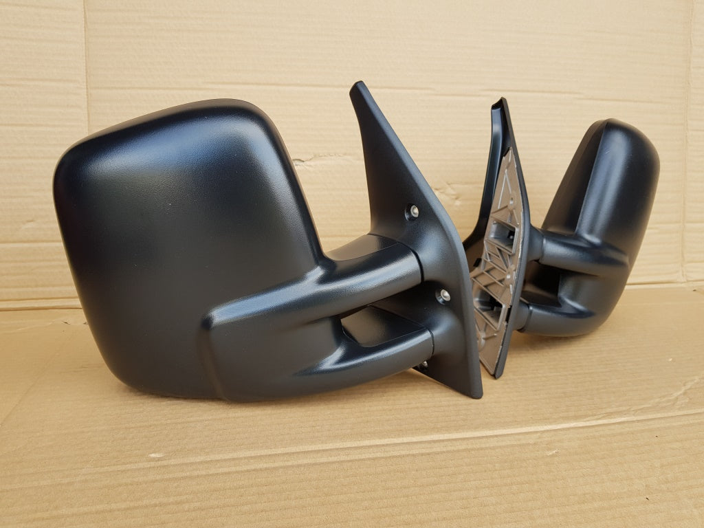 VW T4 Transporter Caravelle Multivan Camper Cab Door Wing Mirrors Equal Tall Symmetrical PAIR