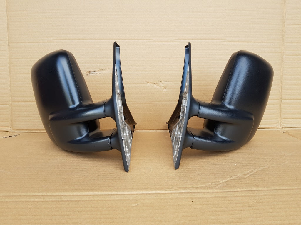 VW T4 Transporter Caravelle Multivan Camper Cab Door Wing Mirrors Equal Tall Symmetrical PAIR