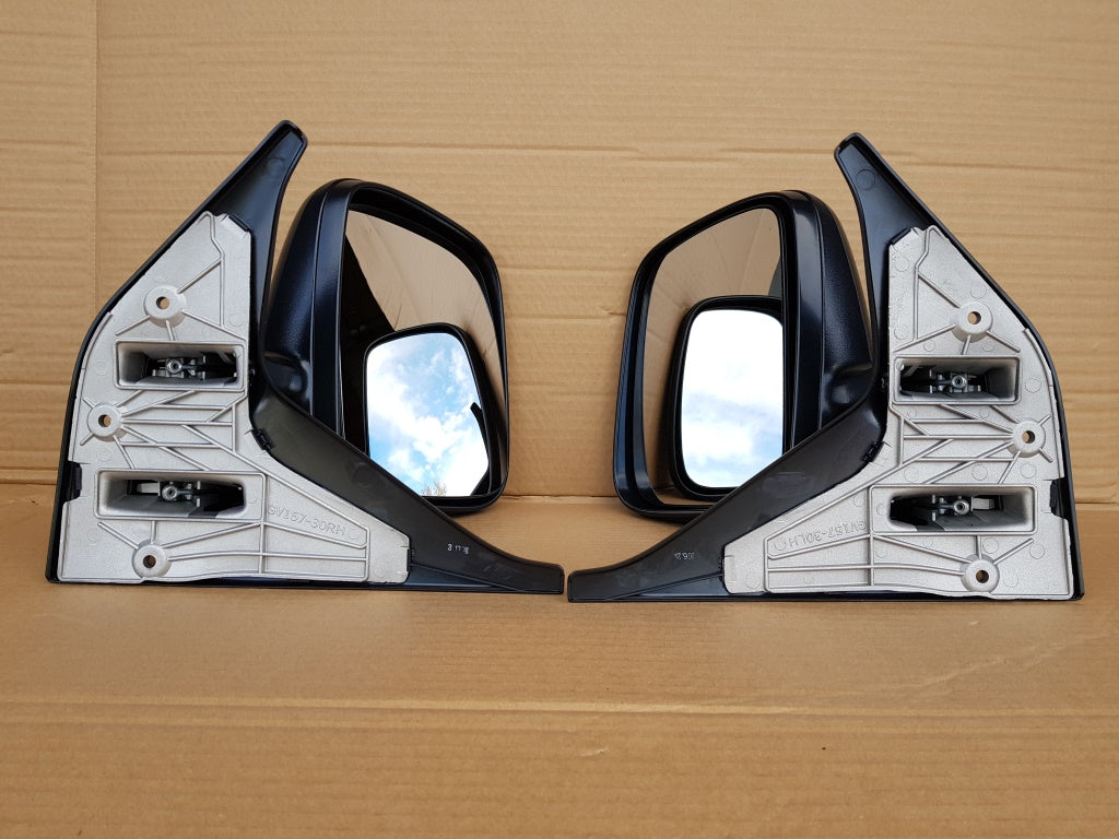 VW T4 Transporter Caravelle Multivan Camper Cab Door Wing Mirrors Equal Tall Symmetrical PAIR