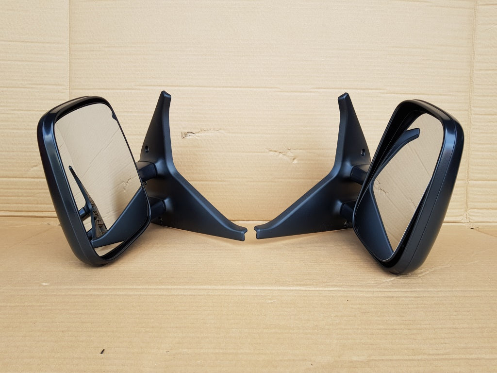 VW T4 Transporter Caravelle Multivan Camper Cab Door Wing Mirrors Equal Tall Symmetrical PAIR