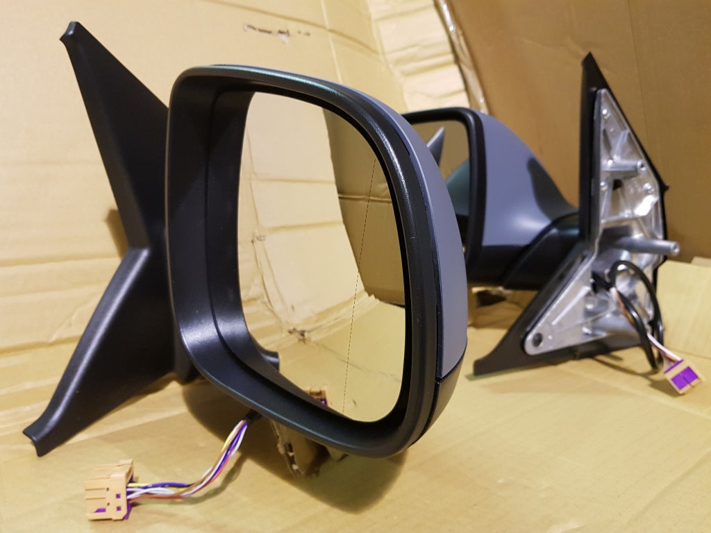 VW T5 T5.1 Transporter Caravelle Front Cab Side Door Wing Mirror Manual Primed RIGHT SIDE