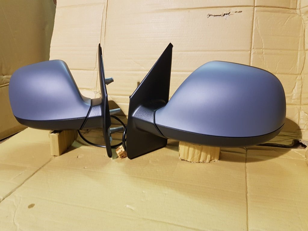 VW T5 T5.1 Transporter Caravelle Front Cab Side Door Wing Mirror Manual Primed LEFT SIDE