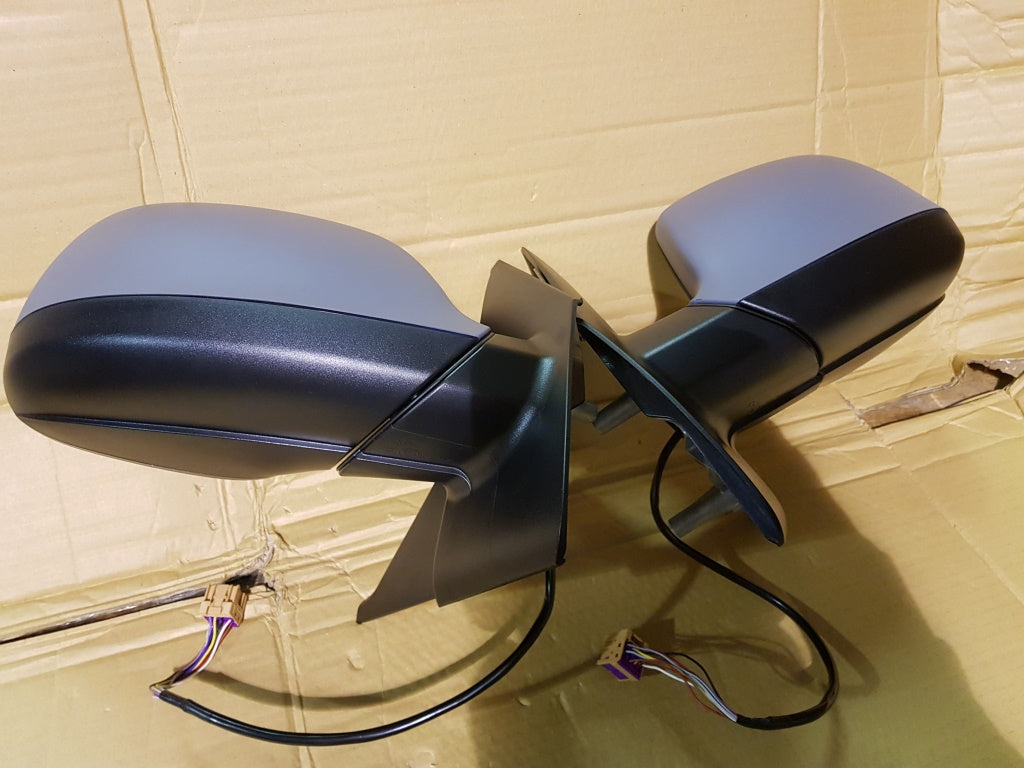 VW T5 T5.1 Transporter Caravelle Front Cab Side Door Wing Mirror Manual Primed RIGHT SIDE