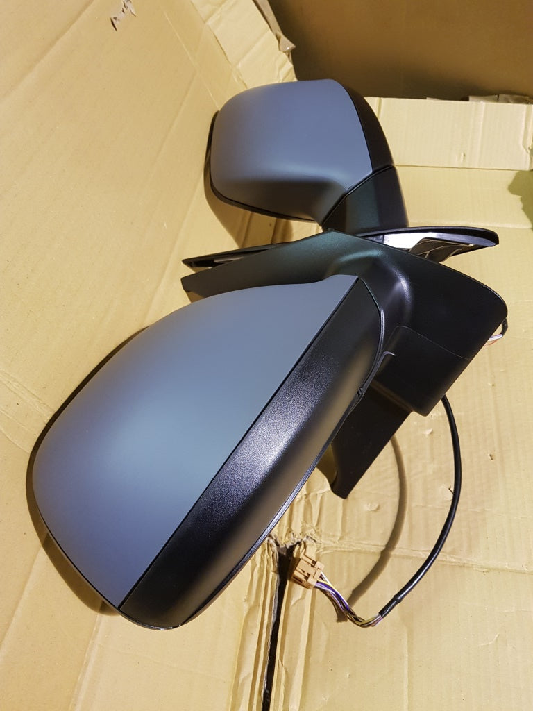 VW T5 T5.1 Transporter Caravelle Front Cab Side Door Wing Mirror Manual Primed LEFT SIDE