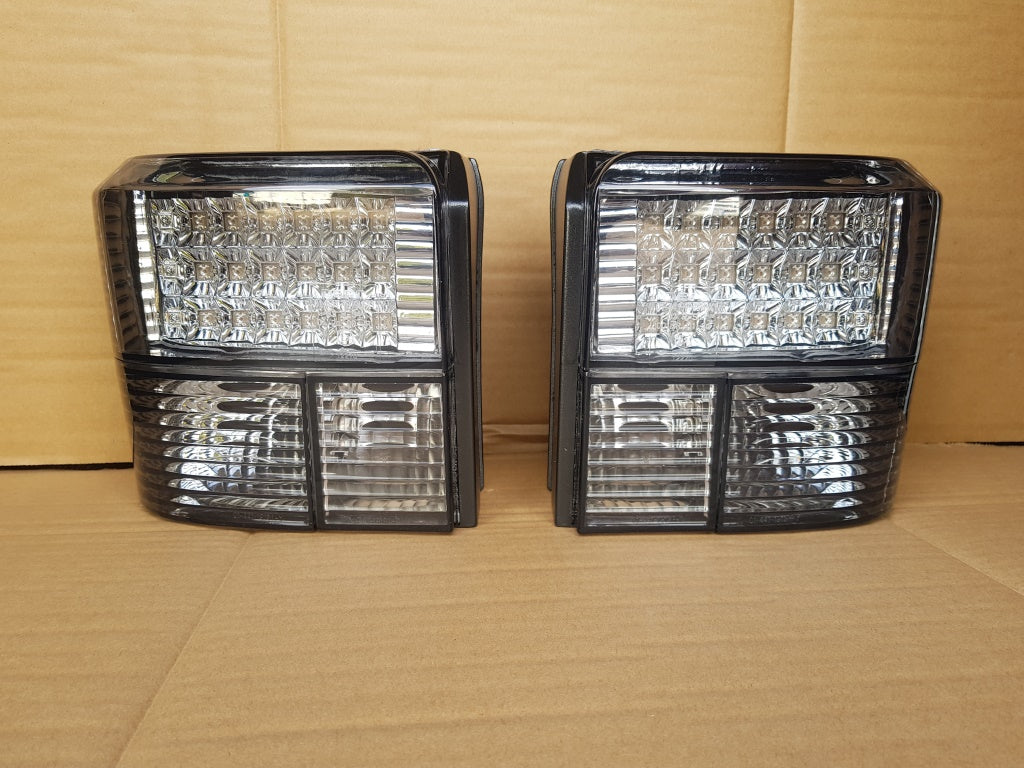 VW T4 Transporter Caravelle Camper LED Back Rear Tail Light Lamp CLEAR SMOKED