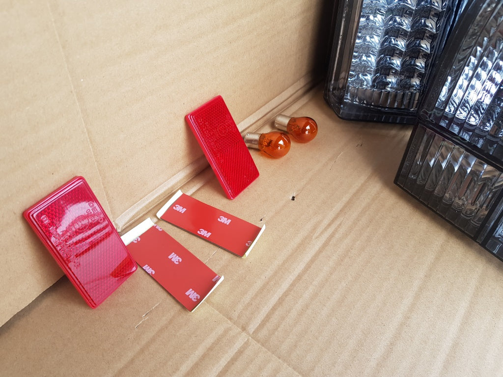 VW T4 Transporter Caravelle Camper LED Back Rear Tail Light Lamp CLEAR SMOKED