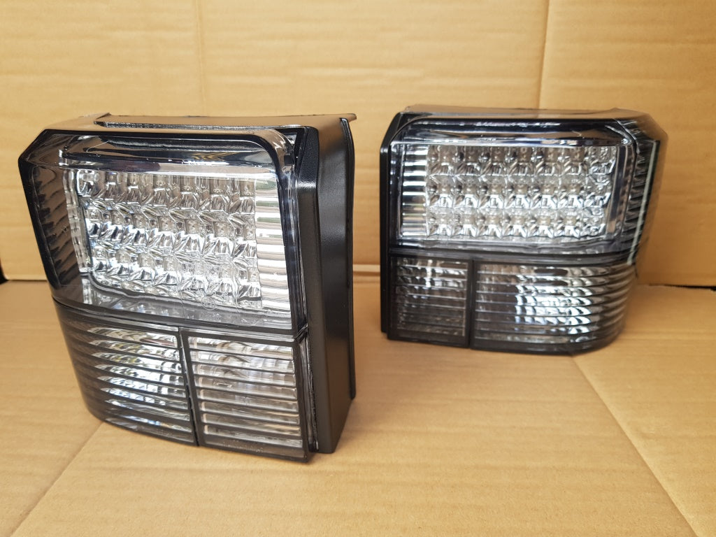 VW T4 Transporter Caravelle Camper LED Back Rear Tail Light Lamp CLEAR SMOKED