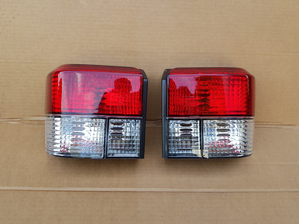 VW T4 Transporter Caravelle Camper Back Rear Tail Light Lamp RED / CLEAR