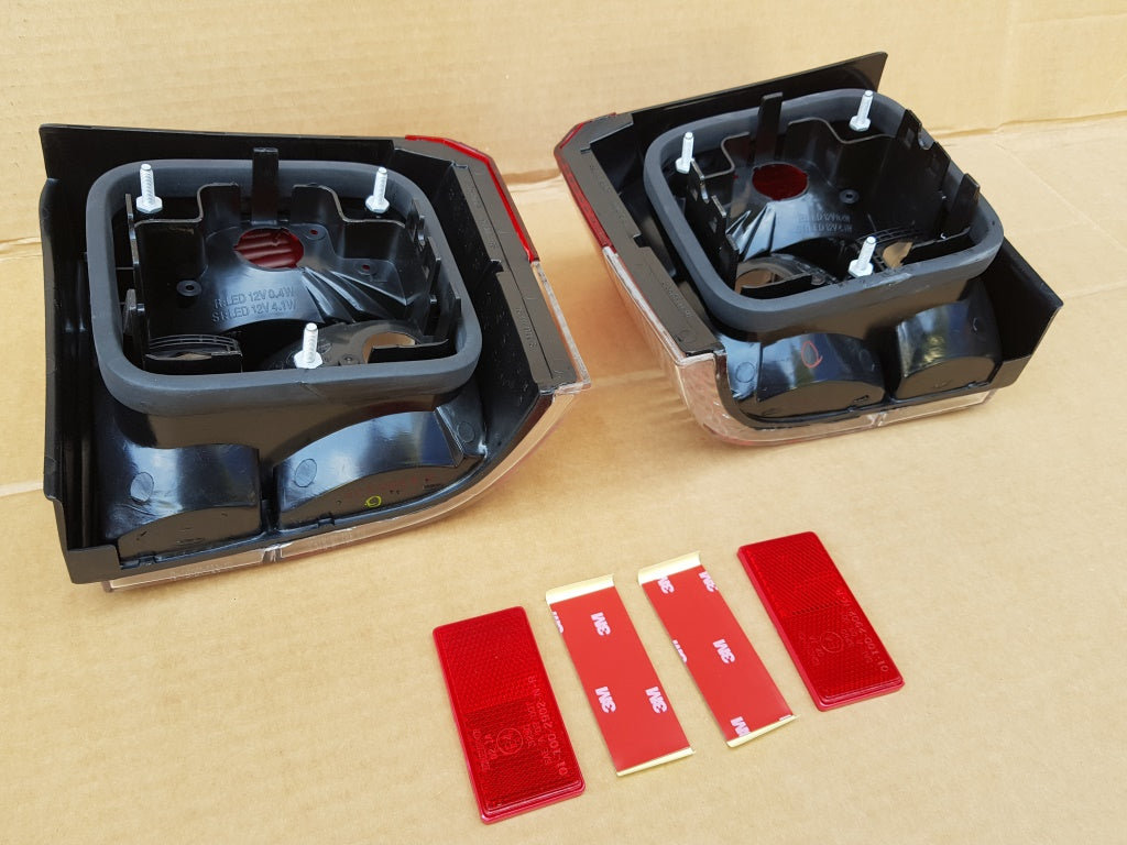 VW T4 Transporter Caravelle Camper Back Rear Tail Light Lamp RED / CLEAR