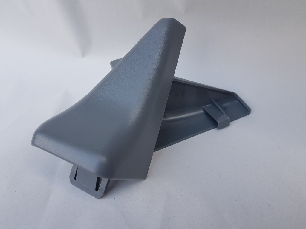 Pair of VW T4 Transporter Caravelle Front Cab Door Mirror Triangle Trim Panel End Finishers Rare Accessory Option