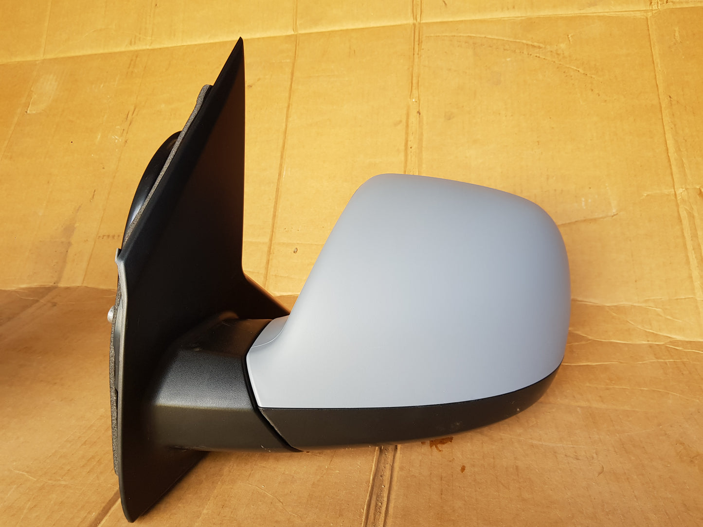 VW T6 T6.1 Transporter Caravelle Front Cab Side Door Wing Mirror Electric adjust heated glass with Primed cover LEFT SIDE