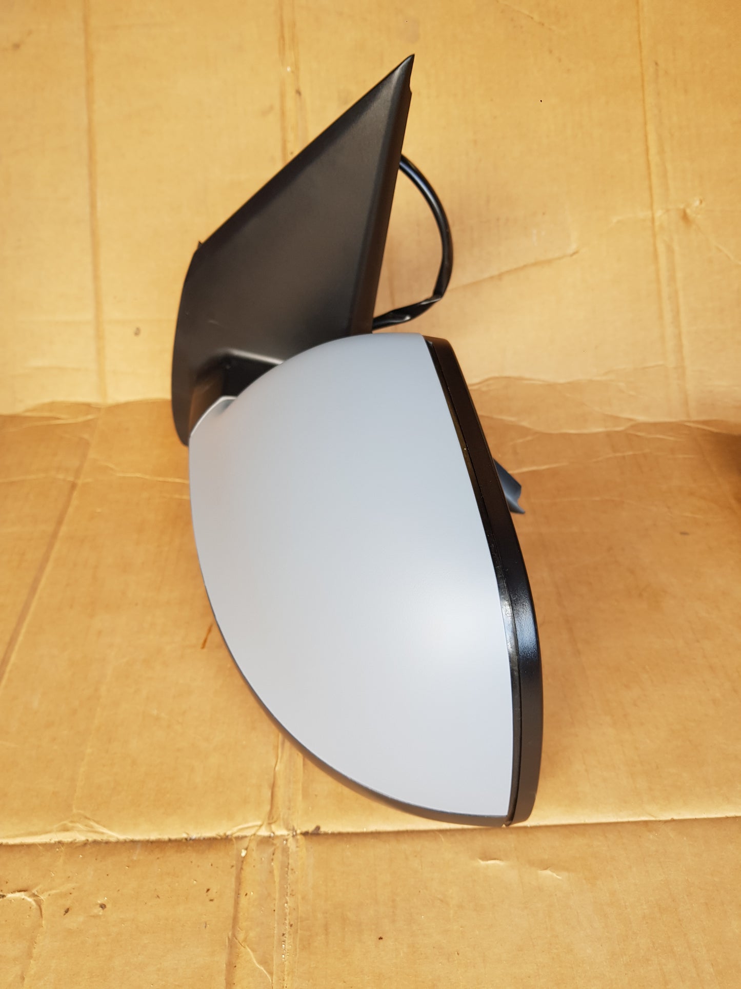 VW T6 T6.1 Transporter Caravelle Front Cab Side Door Wing Mirrors Electric adjust heated glass with Primed covers