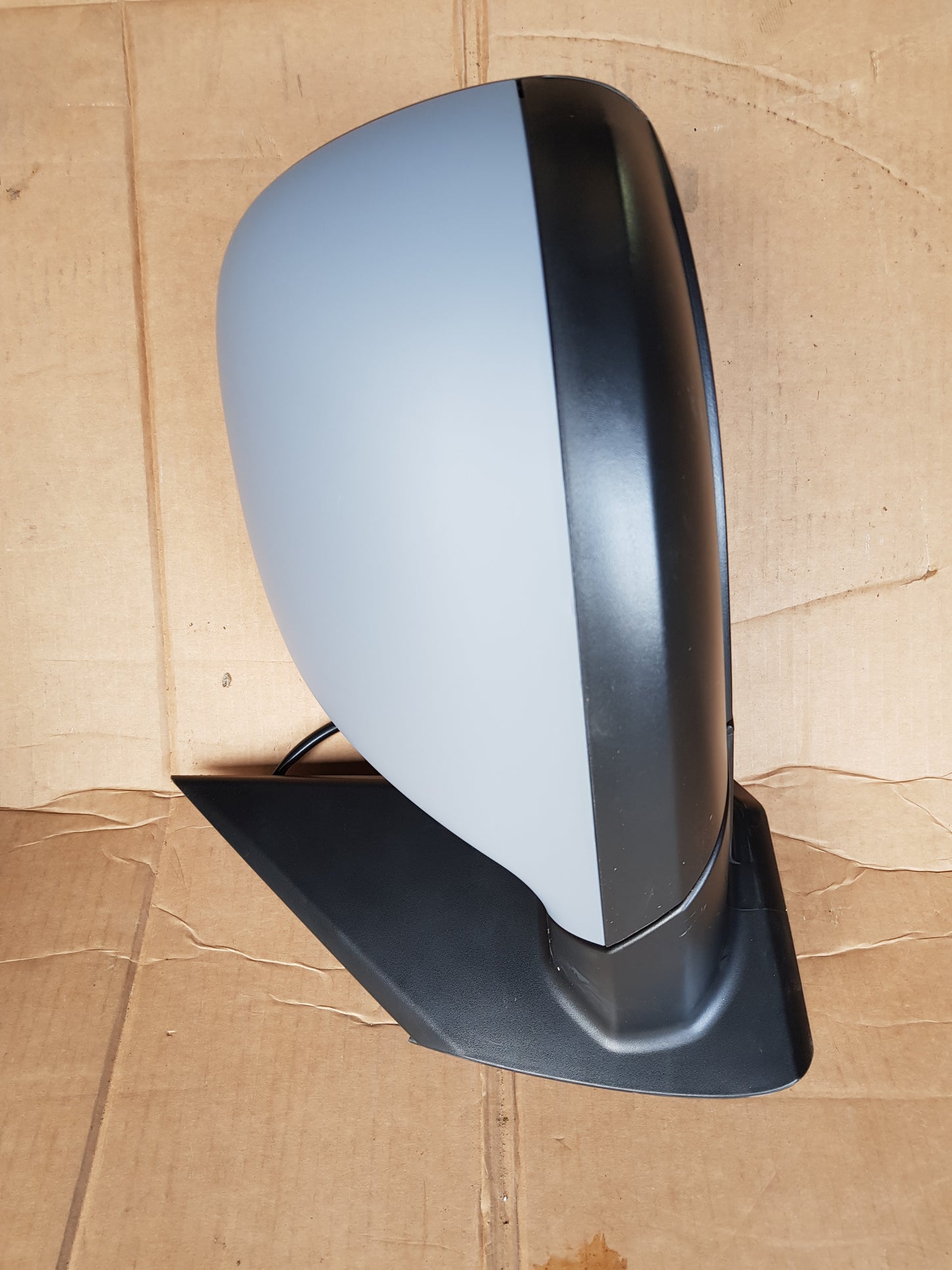 VW T6 T6.1 Transporter Caravelle Front Cab Side Door Wing Mirror Electric adjust heated glass with Primed cover LEFT SIDE