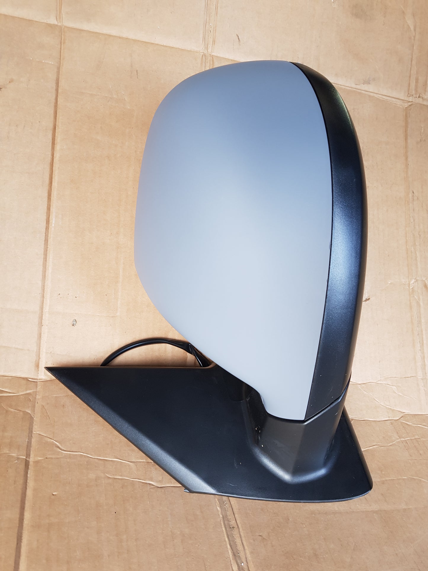 VW T6 T6.1 Transporter Caravelle Front Cab Side Door Wing Mirrors Electric adjust heated glass with Primed covers