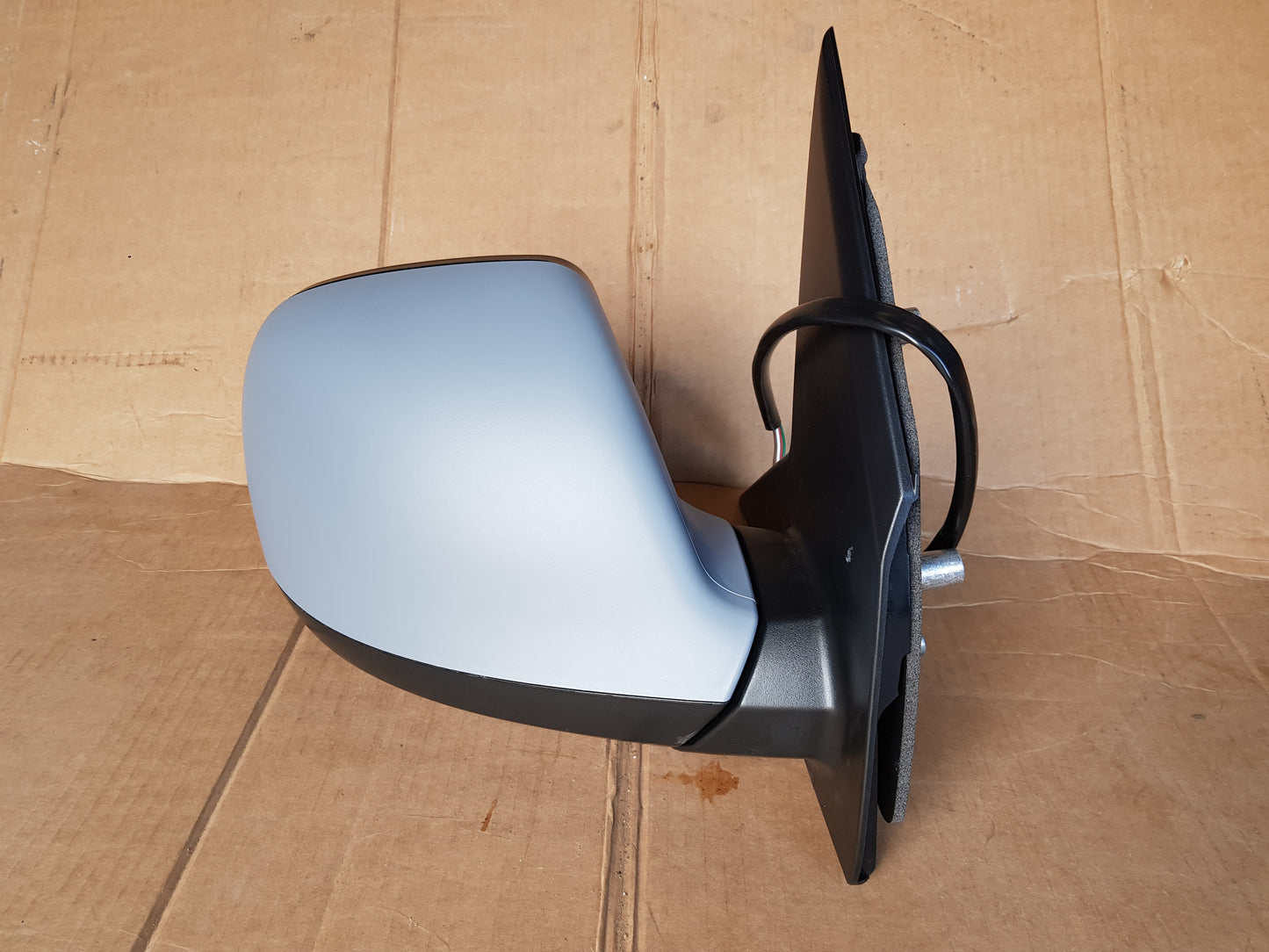 VW T6 T6.1 Transporter Caravelle Front Cab Side Door Wing Mirror Electric adjust heated glass with Primed cover RIGHT SIDE