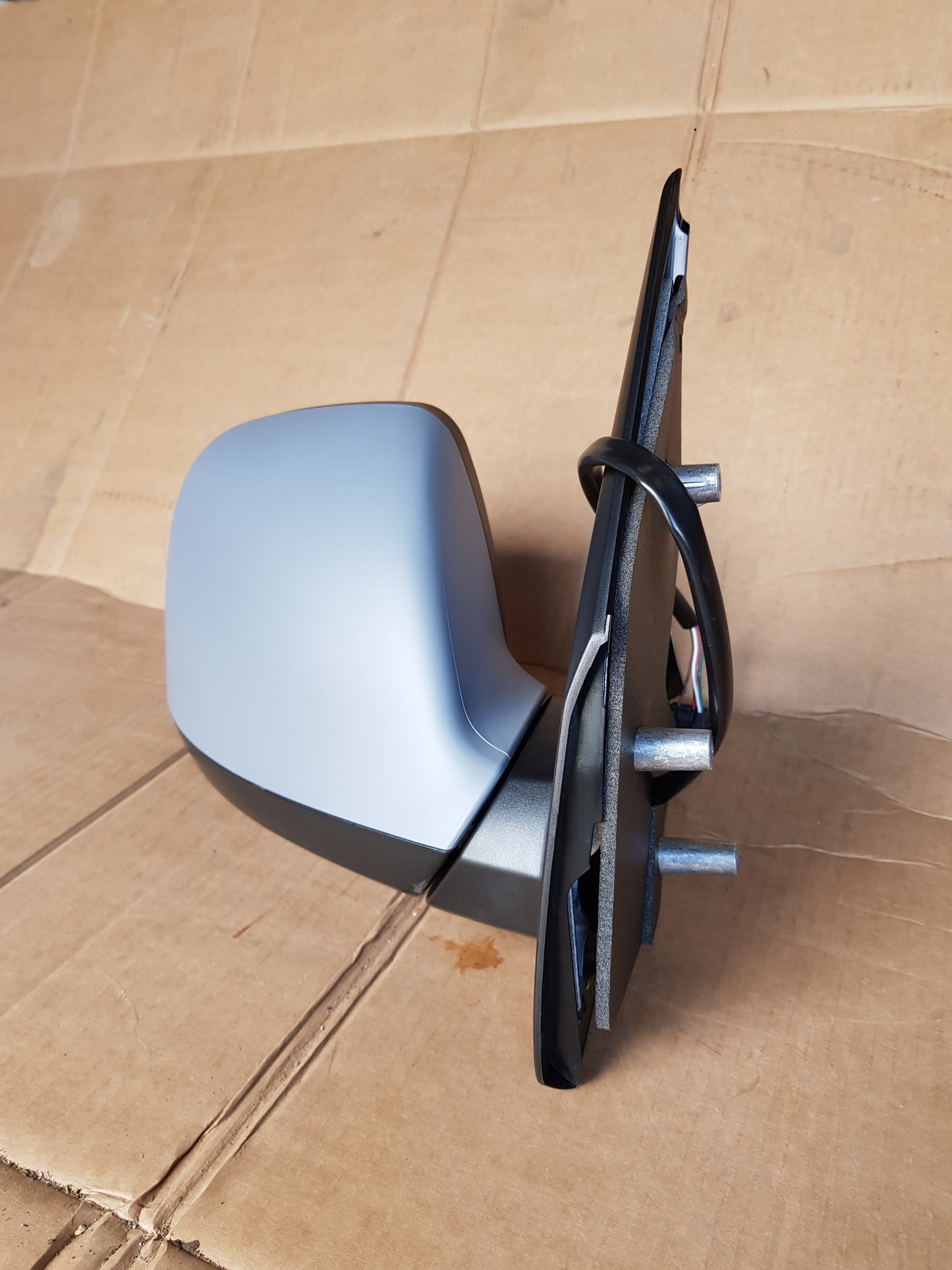 VW T6 T6.1 Transporter Caravelle Front Cab Side Door Wing Mirror Electric adjust heated glass with Primed cover RIGHT SIDE