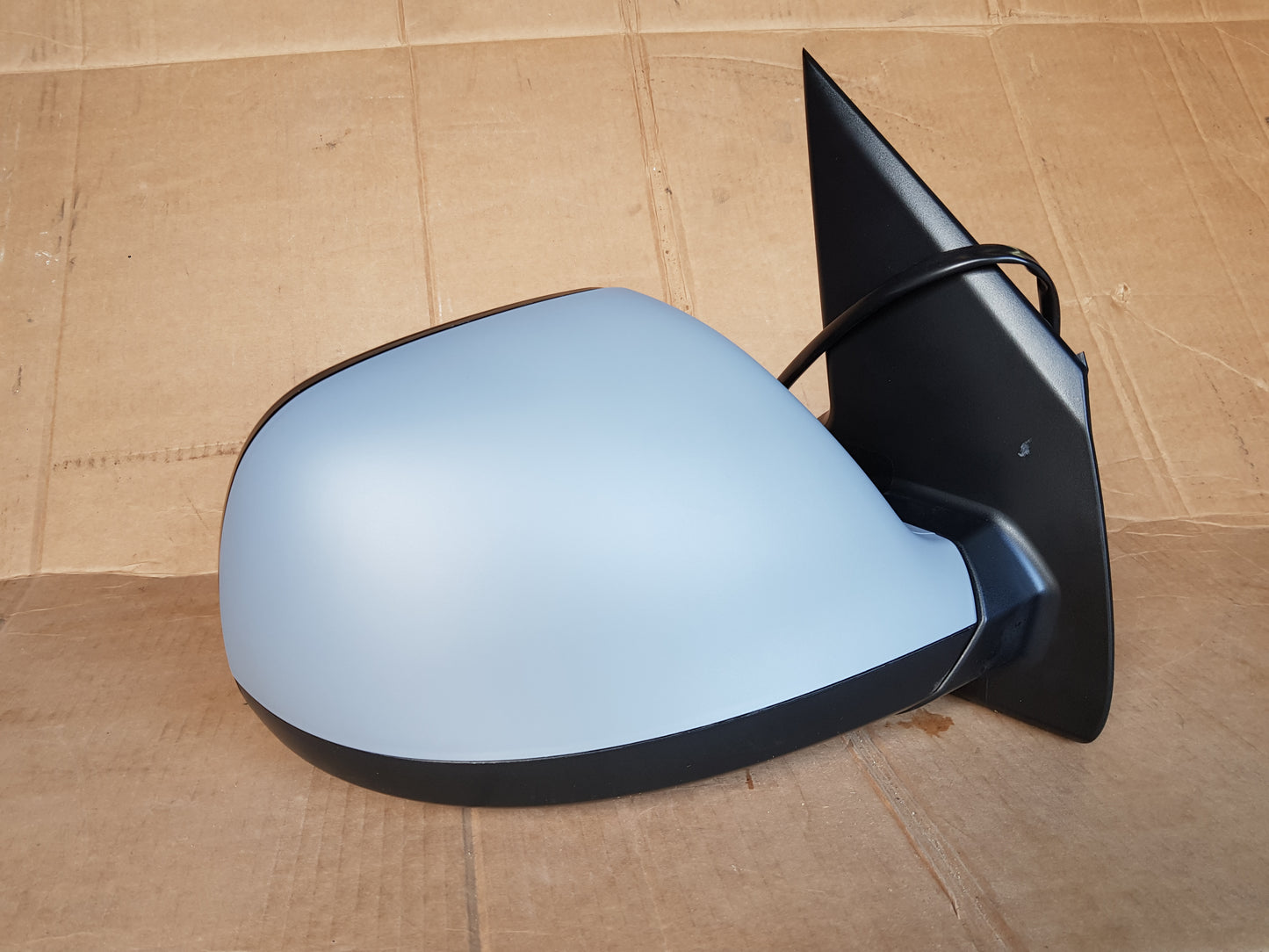 VW T6 T6.1 Transporter Caravelle Front Cab Side Door Wing Mirror Electric adjust heated glass with Primed cover RIGHT SIDE