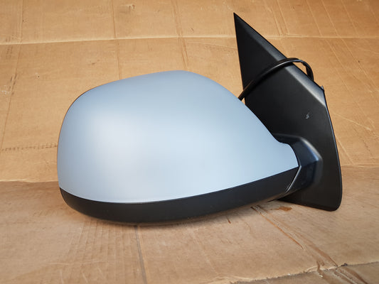 VW T6 T6.1 Transporter Caravelle Front Cab Side Door Wing Mirror Electric adjust heated glass with Primed cover RIGHT SIDE