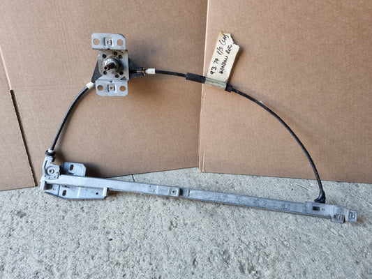 Genuine VW Early T4 Van FRONT WINDOW Winder LIFTER MECH Regulator KUO 701837501