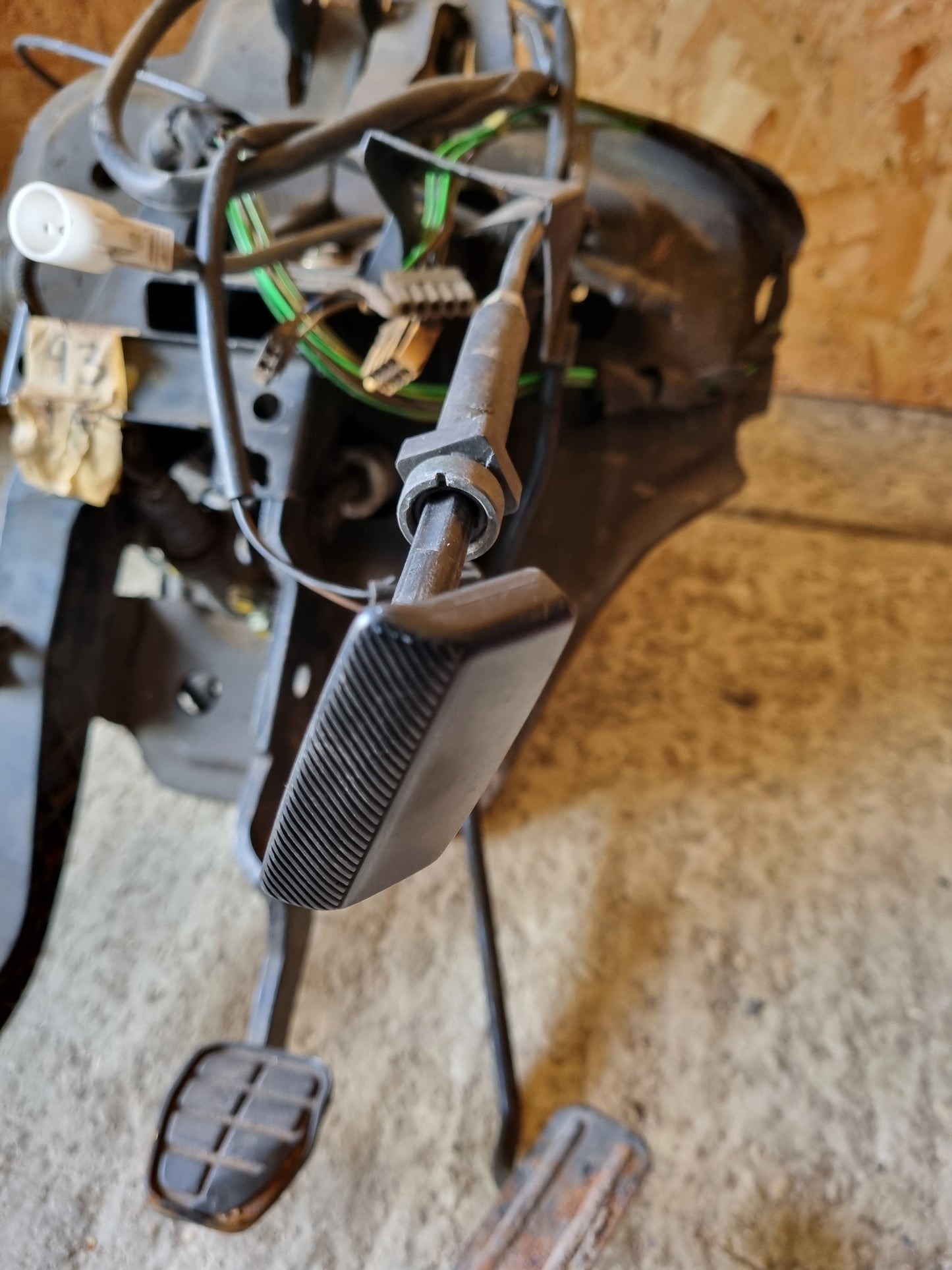 1993 Early VW T4 TRANSPORTER ACCELERATOR THROTTLE CLUTCH BRAKE PEDAL BOX Complete