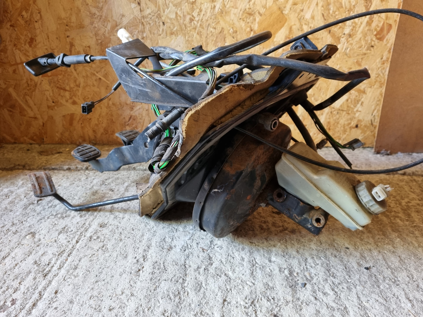 1993 Early VW T4 TRANSPORTER ACCELERATOR THROTTLE CLUTCH BRAKE PEDAL BOX Complete