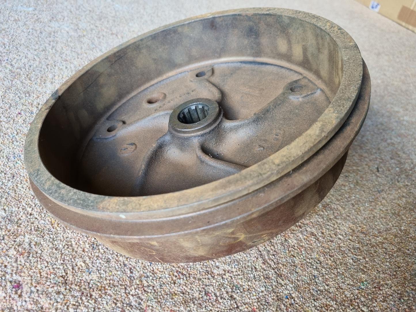 Genuine VW NOS Type 2 T1 Splitscreen Rear Brake drum wide 5x205 - 1963 Only Bus