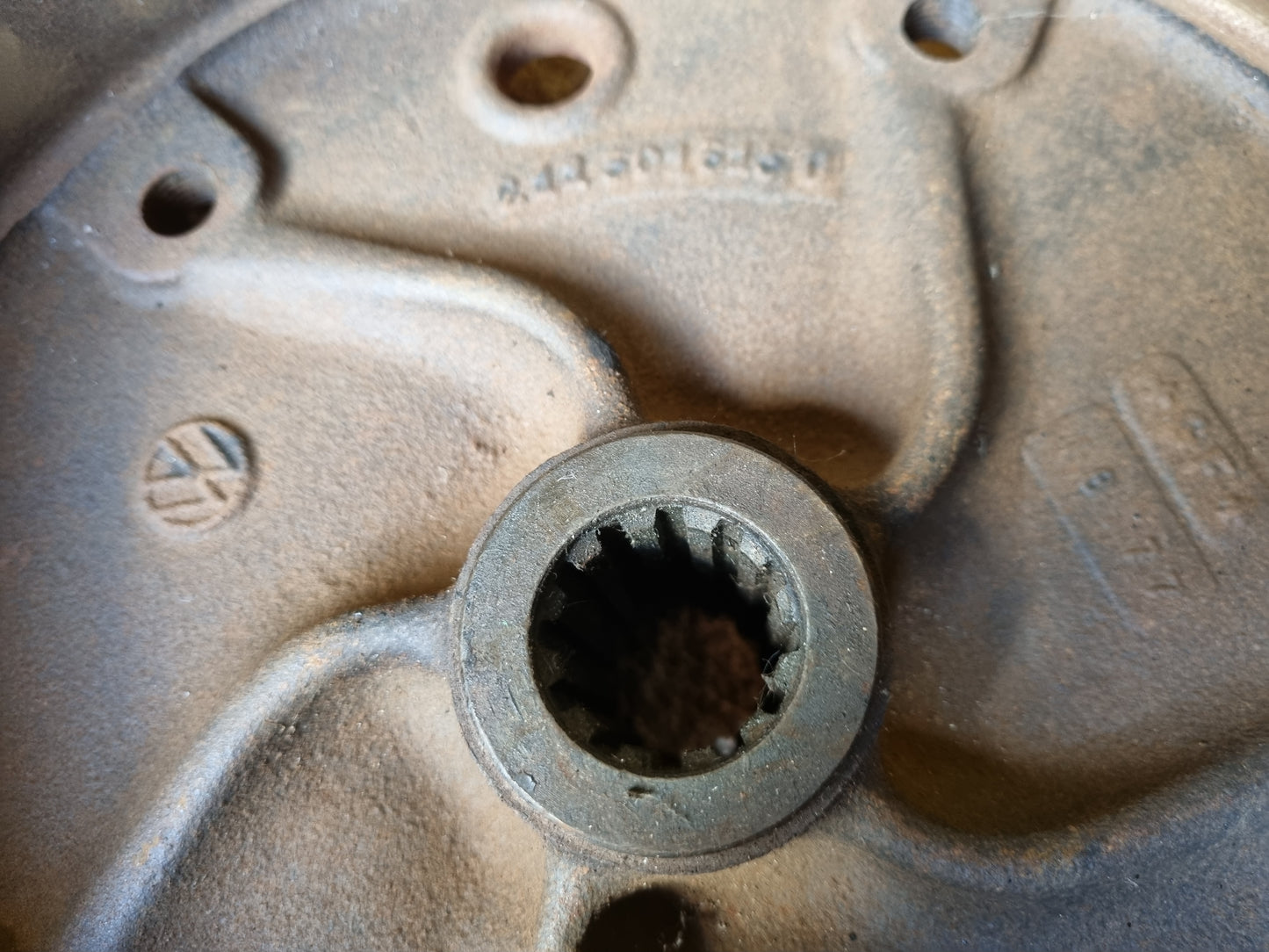 Genuine VW NOS Type 2 T1 Splitscreen Rear Brake drum wide 5x205 - 1963 Only Bus