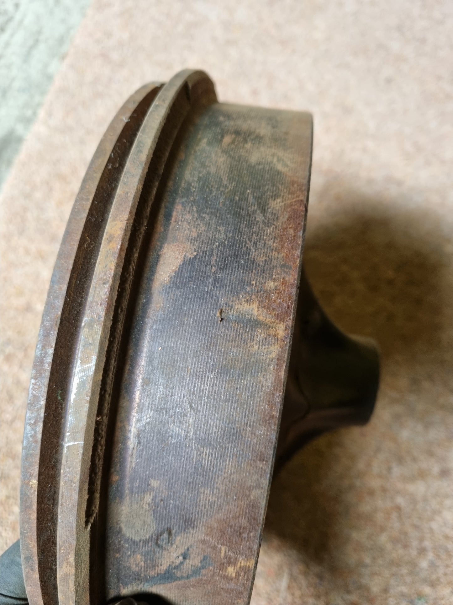 Genuine VW NOS Type 2 T1 Early Split Bus Rear Brake drum wide 5x205 Trekker 181