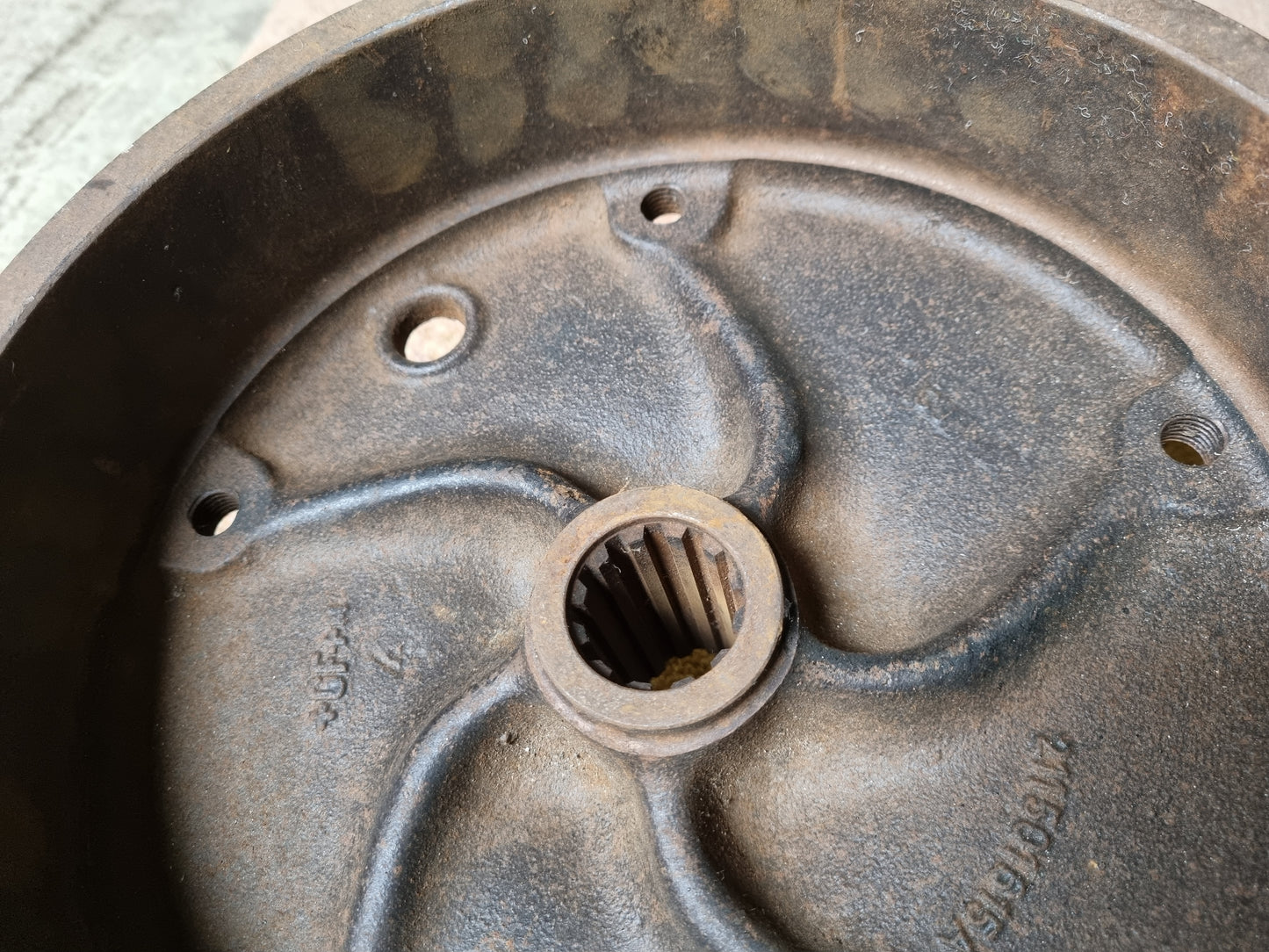 Genuine VW NOS Type 2 T1 Early Split Bus Rear Brake drum wide 5x205 Trekker 181