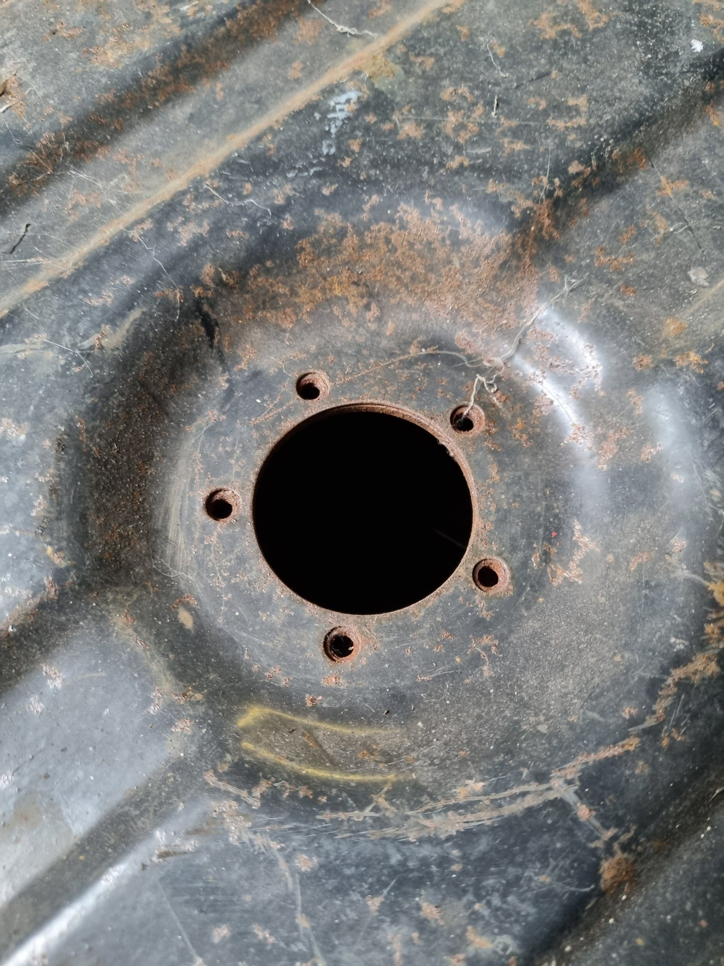 VW Classic Type 3 square fast notch back petrol fuel tank Solid