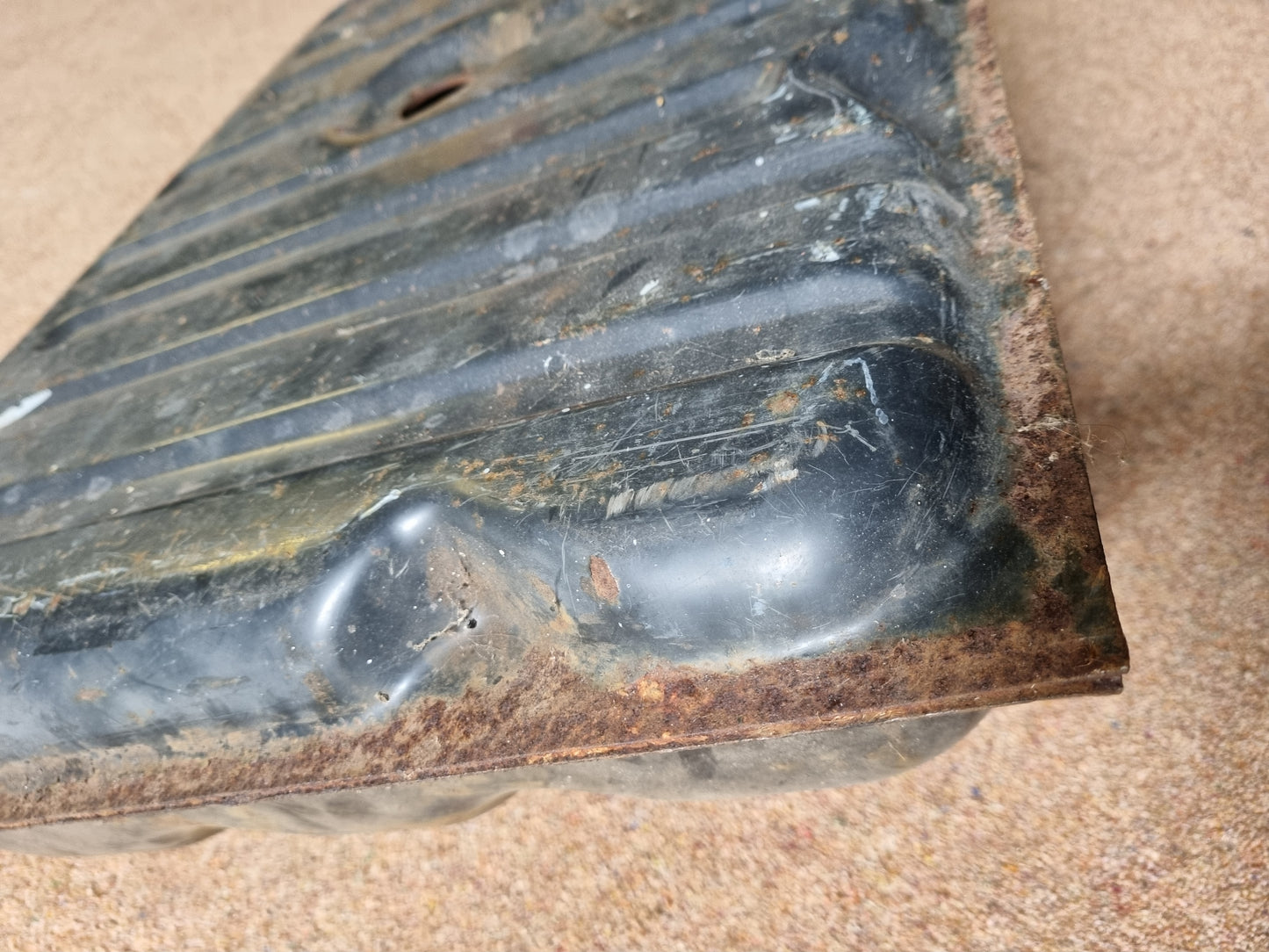 VW Classic Type 3 square fast notch back petrol fuel tank Solid
