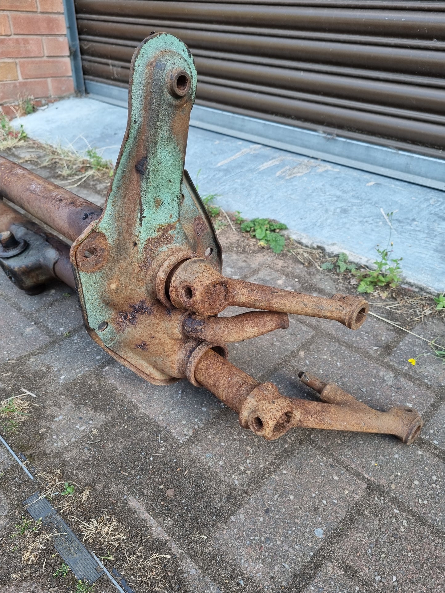 Vw Type 2 splitscreen bus camper van front axle beam + leaves + trailing arms