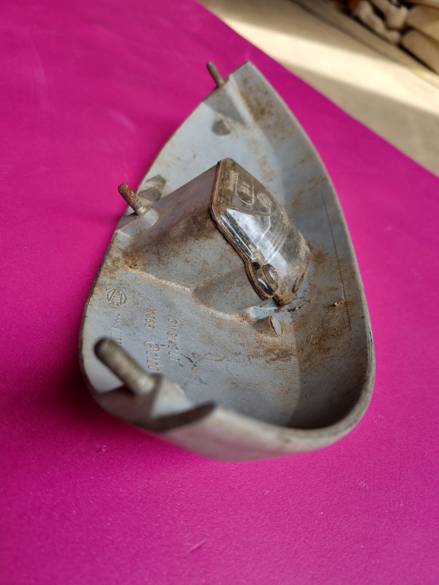 NOS Hella 1963 - 1967 Type 1 Beetle Number plate Light