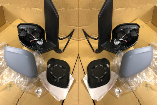 2004 2020 VW Caddy Life Upgrade Wing Door Mirrors HEATED ELECTRIC POWER FOLD KIT
