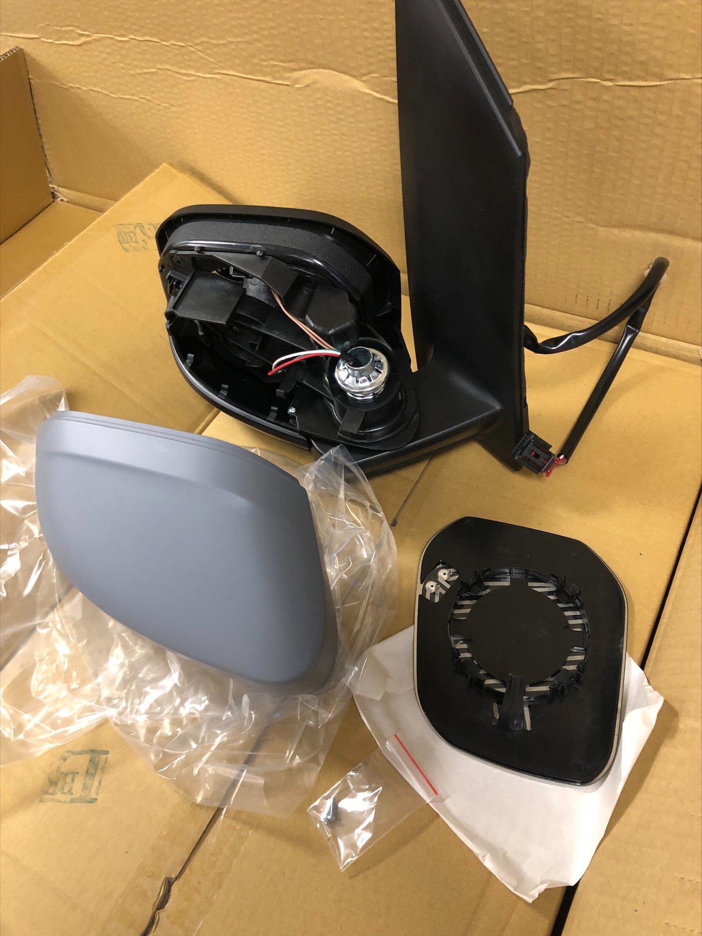 2004 2020 VW Caddy Life Upgrade Wing Door Mirrors HEATED ELECTRIC POWER FOLD KIT