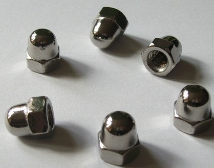Set of Stainless Domed Sump Nuts VW Beetle Splitscreen Bus Bay Window Type 1 2 3