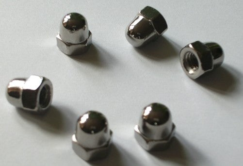 Set of Stainless Domed Sump Nuts VW Beetle Splitscreen Bus Bay Window Type 1 2 3