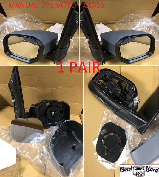 2004 to 2020 VW Caddy Maxi Life Upgrade Wing Door Mirrors MANUAL adjust - PAIR