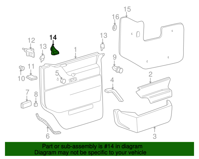 Pair of VW T4 Transporter Caravelle Front Cab Door Mirror Triangle Trim Panel End Finishers Rare Accessory Option
