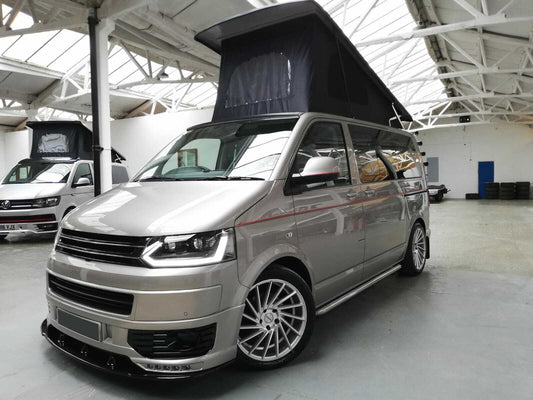 VW Transporter T5.1 LED DRL Front Headlights Headlamps with Dynamic Indicators