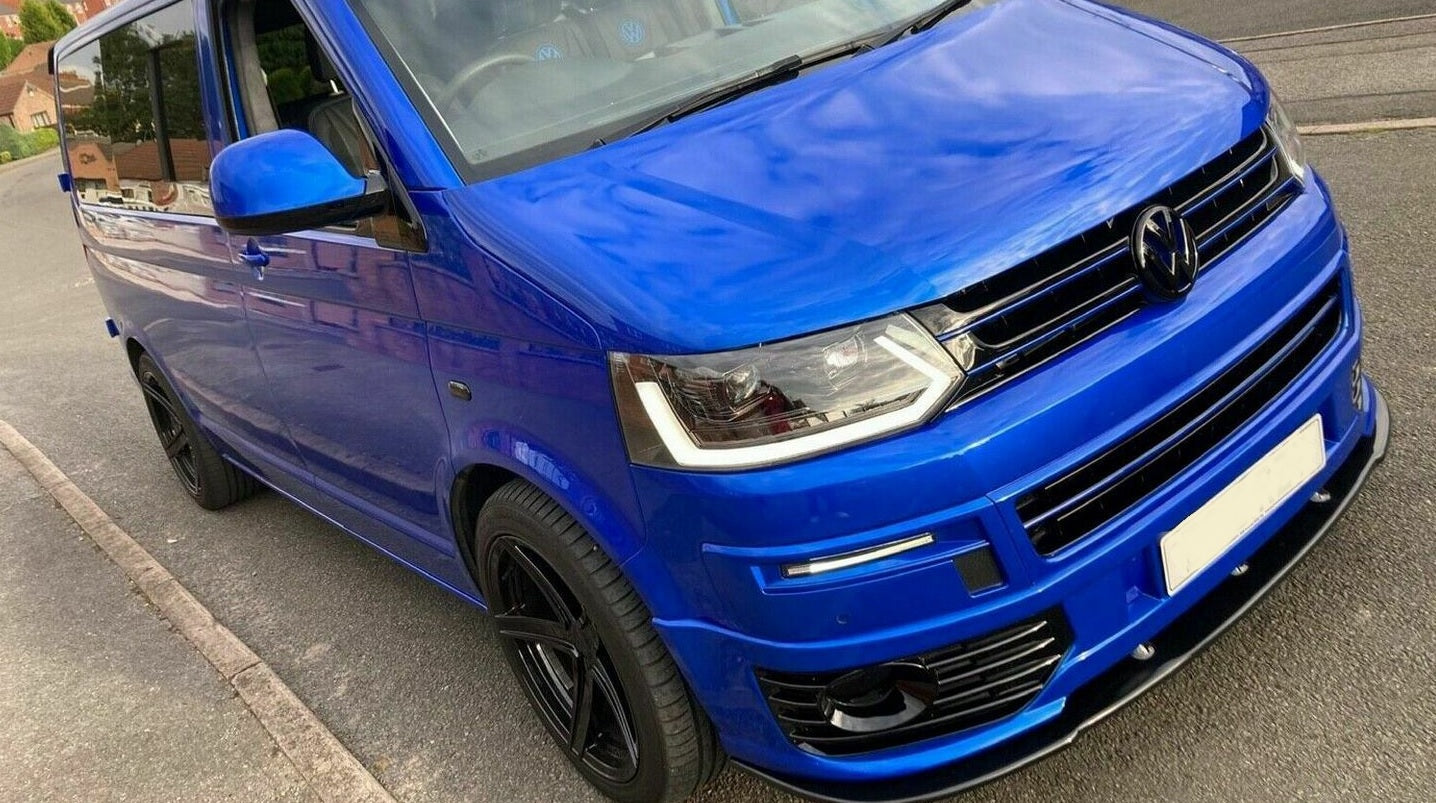 VW Transporter T5.1 LED DRL Front Headlights Headlamps with Dynamic Indicators