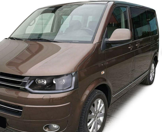 VW Transporter T5.1 LED DRL Front Headlights Headlamps with Dynamic Indicators