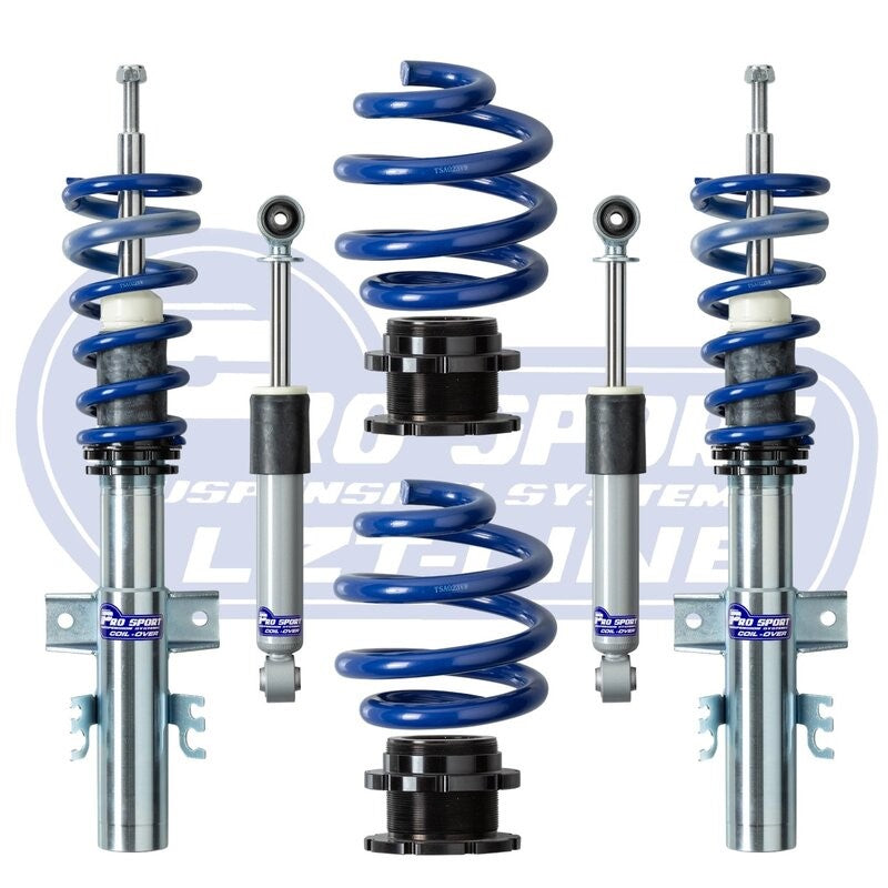 Coilover adjustable height suspension kit for VW T5 T5.1 T6 Transporter Caravelle Multivan Camper