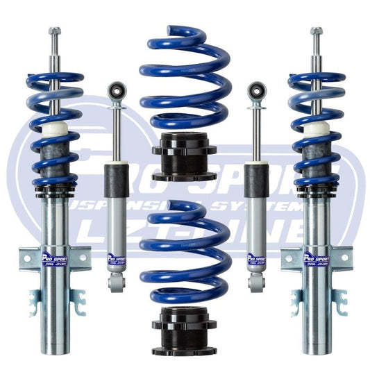 Coilover adjustable height suspension kit for VW T5 T5.1 T6 Transporter Caravelle Multivan Camper