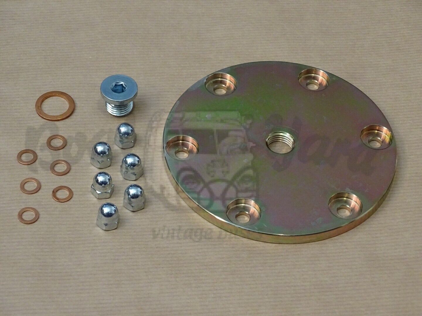 Oil sump cover plate