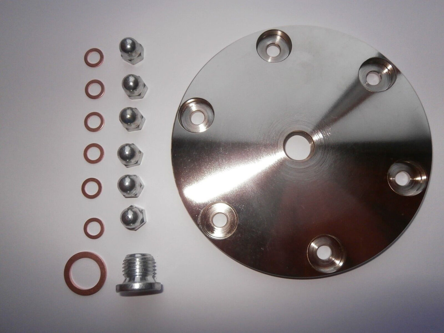 Oil sump cover plate