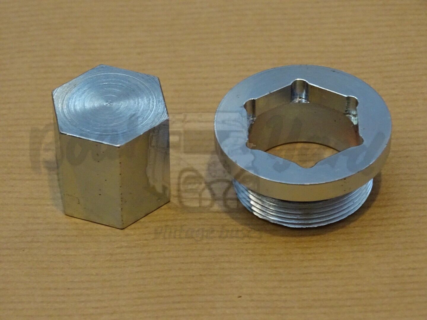 Oil filler neck special nut and tool