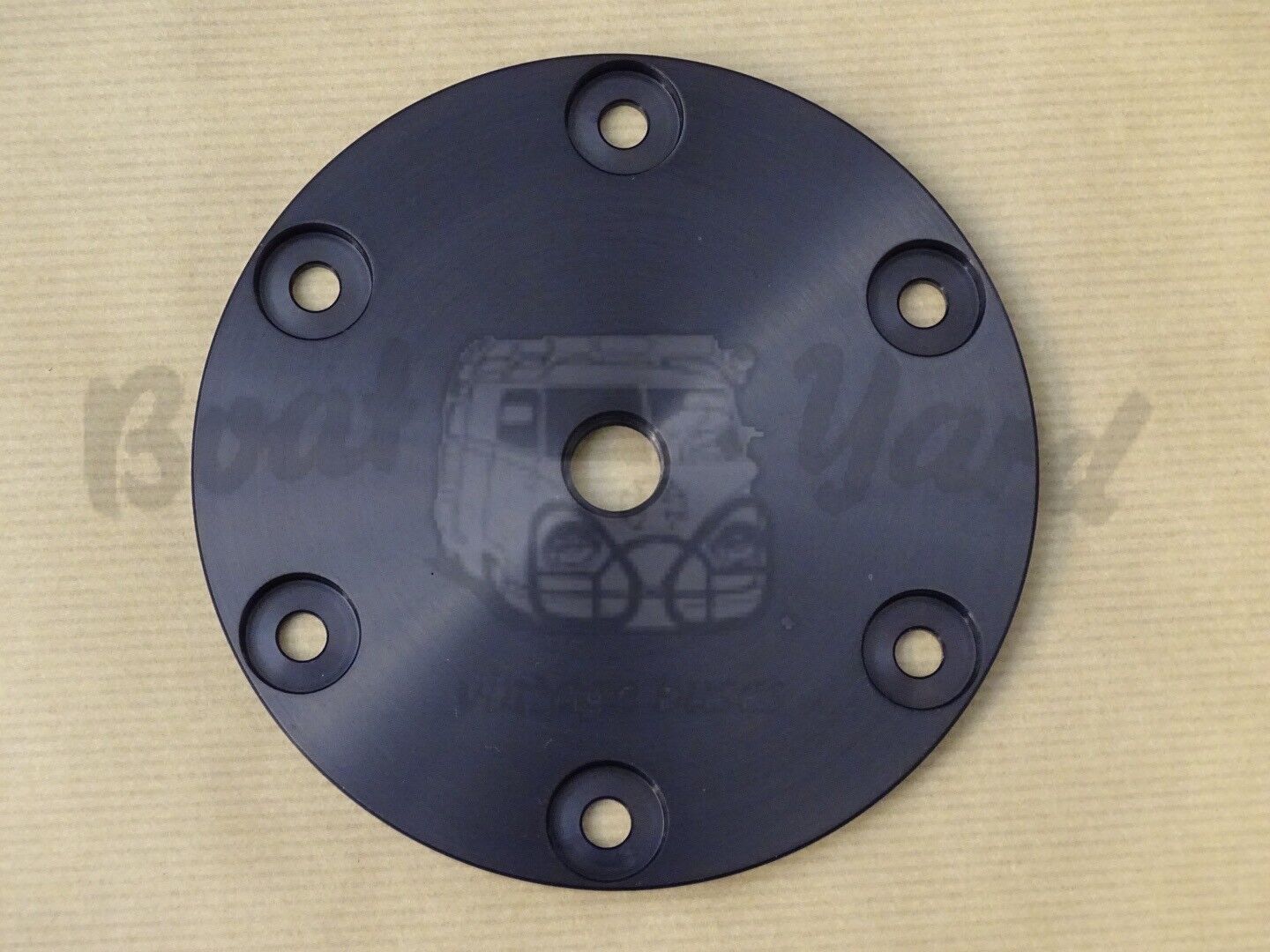 Aluminum engine oil sump cover plate